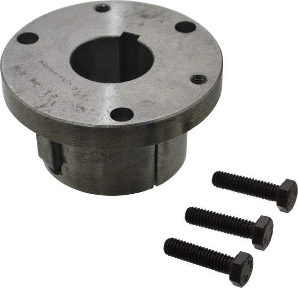 Browning - 1-3/8" Bore, 5/16" Wide Keyway, 5/32" Deep Keyway, B Sprocket Bushing - 2.557 to 2-5/8" Outside Diam, For Use with B5V Sheaves - USA Tool & Supply