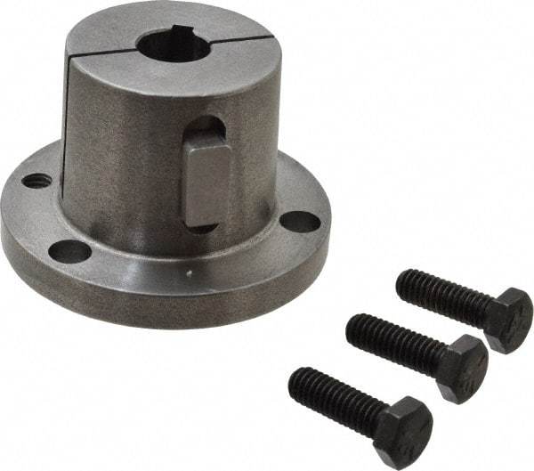 Browning - 5/8" Bore, 3/16" Wide Keyway, 3/32" Deep Keyway, P Sprocket Bushing - 1.856 to 1-15/16" Outside Diam, For Use with Split Taper Sprockets & Sheaves - USA Tool & Supply