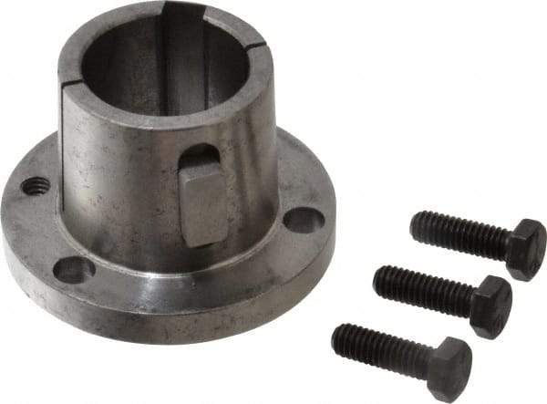 Browning - 1-7/16" Bore, 3/8" Wide Keyway, 3/16" Deep Keyway, P Sprocket Bushing - 1.856 to 1-15/16" Outside Diam, For Use with Split Taper Sprockets & Sheaves - USA Tool & Supply