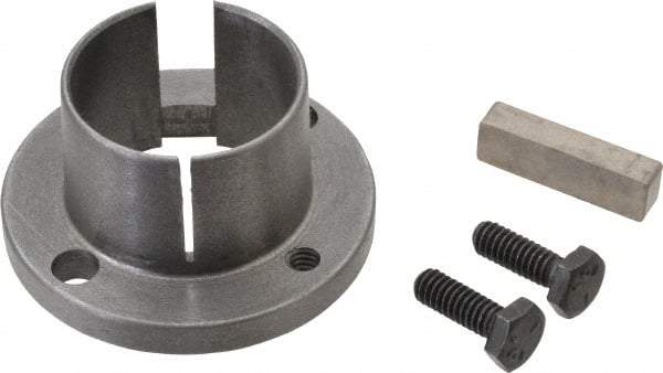 Browning - 1-7/16" Bore, 3/8" Wide Keyway, 3/16" Deep Keyway, H Sprocket Bushing - 1.57 to 1-5/8" Outside Diam, For Use with Split Taper Sprockets & Sheaves - USA Tool & Supply