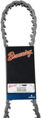 Browning - Section B, 21/32" Wide, 1,200" Outside Length, Adjustable Replacement Belt - Urethane, Griptwist, No. BP - USA Tool & Supply