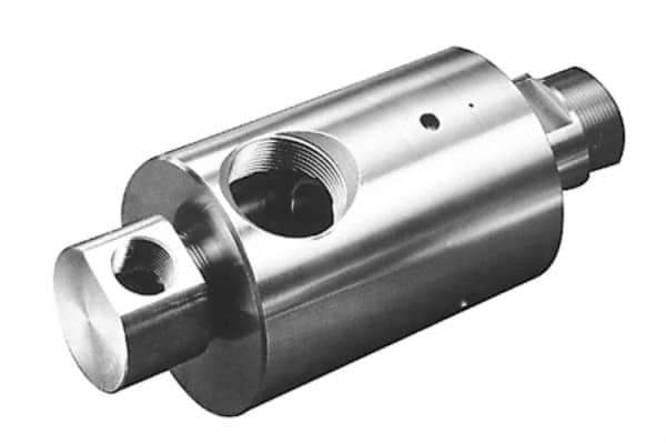 Duff-Norton - 1/2" Rotor Thread Elbow - For Duff-Norton - 770900 & 770899, 1/2" Single Flow Rotating Unions - USA Tool & Supply