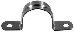 Mueller Industries - 3/8 Pipe, Copper, Pipe or Tube Strap - 2 Mounting Holes - USA Tool & Supply