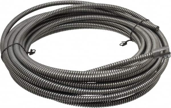 General Pipe Cleaners - 3/8" x 35' Drain Cleaning Machine Cable - USA Tool & Supply