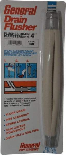 General Pipe Cleaners - Water-Pressure Flush Bags For Minimum Pipe Size: 3 (Inch) For Maximum Pipe Size: 4 (Inch) - USA Tool & Supply