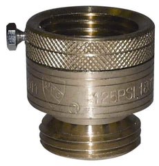 Legend Valve - 3/4" Pipe, Uncoated Lead Free Brass, Hose Type Vacuum Breaker Valve - Buna-N Seal, GHT End Connections - USA Tool & Supply