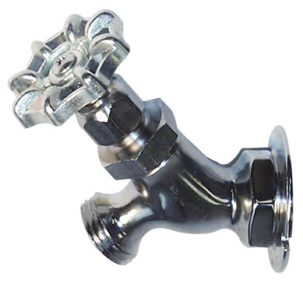 Legend Valve - 1/2" Pipe, Lead Free Brass Sillcock - Handwheel Handle, FNPT x MGHT End Connections, 125 psi WOG Rating - USA Tool & Supply