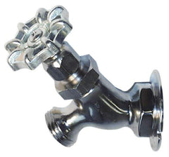 Legend Valve - 1/2" Pipe, Lead Free Brass Sillcock - Handwheel Handle, FNPT x MGHT End Connections, 125 psi WOG Rating - USA Tool & Supply