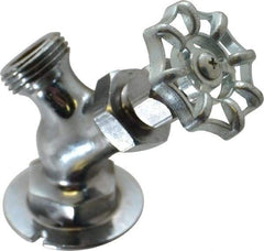 Legend Valve - 3/4" Pipe, Chrome Plated Brass Sillcock - Handwheel Handle, FNPT x GHT End Connections, 125 psi WOG Rating - USA Tool & Supply