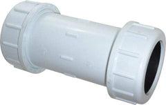 Legend Valve - 3" Pipe, PVC Compression Pipe Coupling - 150 psi WOG Rating - USA Tool & Supply