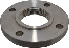 Value Collection - 3" Pipe, 7-1/2" OD, Stainless Steel, Threaded Pipe Flange - 6" Across Bolt Hole Centers, 3/4" Bolt Hole, 150 psi, Grades 316 & 316L - USA Tool & Supply