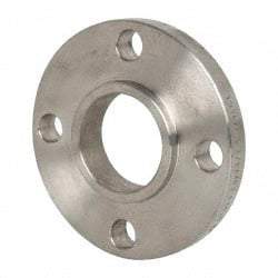 Value Collection - 2" Pipe, 6" OD, Stainless Steel, Slip On Pipe Flange - 4-3/4" Across Bolt Hole Centers, 3/4" Bolt Hole, 150 psi, Grades 316 & 316L - USA Tool & Supply