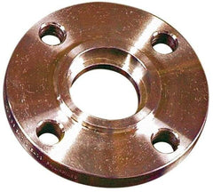 Merit Brass - 1-1/4" Pipe, 4-5/8" OD, Stainless Steel, Socket Weld Pipe Flange - 3-1/2" Across Bolt Hole Centers, 5/8" Bolt Hole, 150 psi, Grades 304 & 304L - USA Tool & Supply