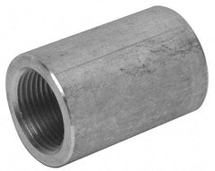Merit Brass - 2" Grade 304/304L Stainless Steel Pipe Coupling - FNPT x FNPT End Connections, 3,000 psi - USA Tool & Supply