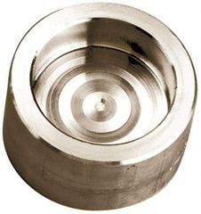 Merit Brass - 1/2" Grade 304 Stainless Steel Pipe End Cap - Socket Weld End Connections, 3,000 psi - USA Tool & Supply