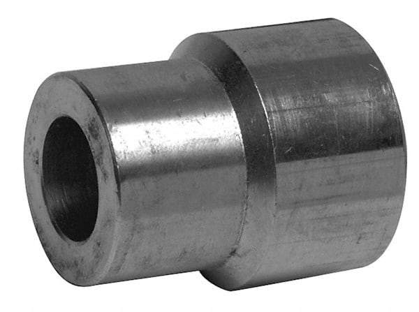 Merit Brass - 2 x 1-1/2" Grade 304 Stainless Steel Pipe Insert - Socket Weld x Socket Weld End Connections, 3,000 psi - USA Tool & Supply