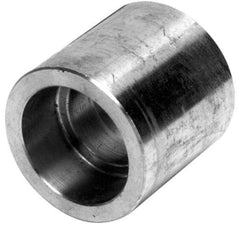 Merit Brass - 2" Grade 316 Stainless Steel Pipe Coupling - Socket Weld x Socket Weld End Connections, 3,000 psi - USA Tool & Supply