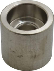 Merit Brass - 1 x 1/2" Grade 316 Stainless Steel Pipe Reducer Coupling - Socket Weld x Socket Weld End Connections, 3,000 psi - USA Tool & Supply