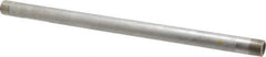 Merit Brass - Schedule 40, 3/4" Pipe x 18" Long, Grade 316/316L Stainless Steel Pipe Nipple - Welded & Threaded - USA Tool & Supply