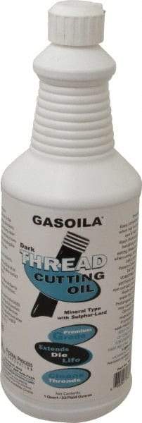 Federal Process - Work Sav'r Dark Cutting Oil - 1 Quart Squeeze Bottle - USA Tool & Supply