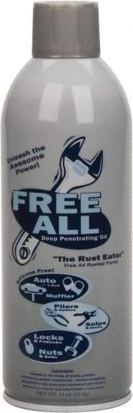 Federal Process - 12 Ounce Aerosol Can Rust Eater and Lubricant - Loosens Rusty Parts - USA Tool & Supply