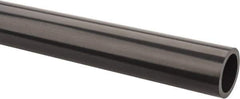 Made in USA - 1-1/2" Pipe, 60" Long PVC Unthreaded Plastic Pipe Nipple - 470 Max psi, 1.476" ID x 1.9" OD, Schedule 80, Gray - USA Tool & Supply