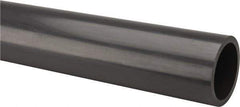 Made in USA - 2" Pipe, 60" Long PVC Unthreaded Plastic Pipe Nipple - 400 Max psi, 1.913" ID x 2-3/8" OD, Schedule 80, Gray - USA Tool & Supply