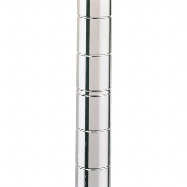 Metro - 1" Wide x 86" High x 1" Long Open Shelving Stationary Shelving Post - USA Tool & Supply