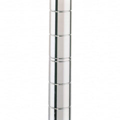 Metro - 1" Wide x 86" High x 1" Long Open Shelving Stationary Shelving Post - USA Tool & Supply