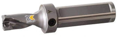 Kennametal - 2-1/4" Max Drill Depth, 3xD, 3/4" Diam, Indexable Insert Drill - 2 Inserts, 3/4" Shank Diam, Straight Shank - USA Tool & Supply