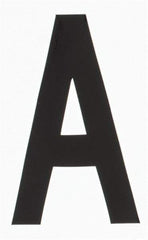 Made in USA - Letter Label - Legend: A, English, Black - USA Tool & Supply