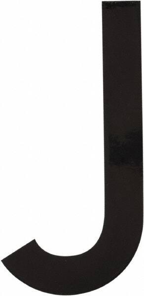 Made in USA - Letter Label - Legend: J, English, Black - USA Tool & Supply