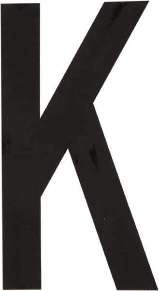 Made in USA - Letter Label - Legend: K, English, Black - USA Tool & Supply