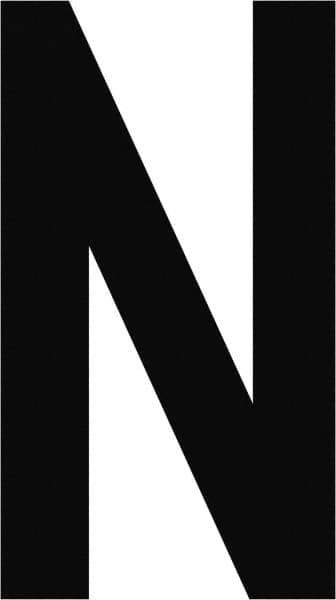 Made in USA - Letter Label - Legend: N, English, Black - USA Tool & Supply