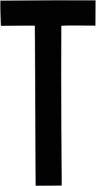 Made in USA - Letter Label - Legend: T, English, Black - USA Tool & Supply