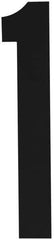 Made in USA - Number Label - Legend: 1, English, Black - USA Tool & Supply