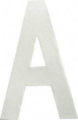Made in USA - Letter Label - Legend: A, English, White - USA Tool & Supply