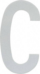 Made in USA - Letter Label - Legend: C, English, White - USA Tool & Supply