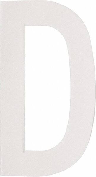 Made in USA - Letter Label - Legend: D, English, White - USA Tool & Supply