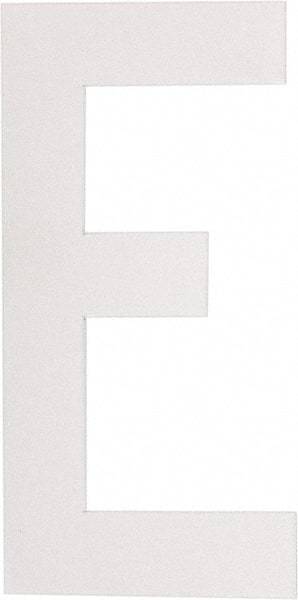 Made in USA - Letter Label - Legend: E, English, White - USA Tool & Supply