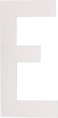 Made in USA - Letter Label - Legend: E, English, White - USA Tool & Supply