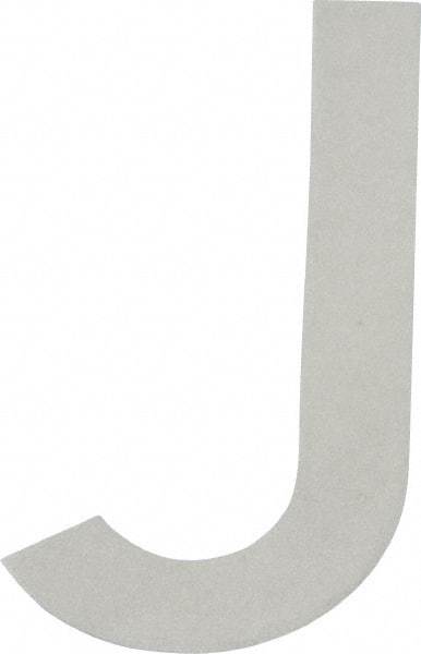 Made in USA - Letter Label - Legend: J, English, White - USA Tool & Supply