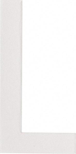 Made in USA - Letter Label - Legend: L, English, White - USA Tool & Supply