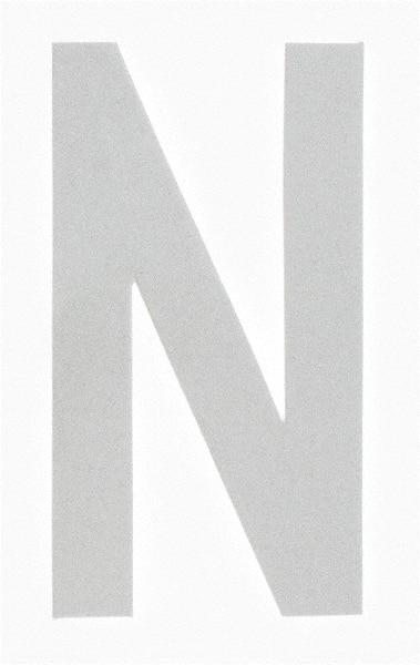 Made in USA - Letter Label - Legend: N, English, White - USA Tool & Supply