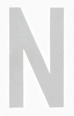 Made in USA - Letter Label - Legend: N, English, White - USA Tool & Supply