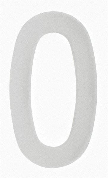 Made in USA - Letter Label - Legend: O, English, White - USA Tool & Supply