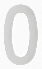 Made in USA - Letter Label - Legend: O, English, White - USA Tool & Supply