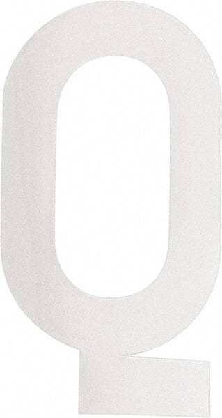 Made in USA - Letter Label - Legend: Q, English, White - USA Tool & Supply