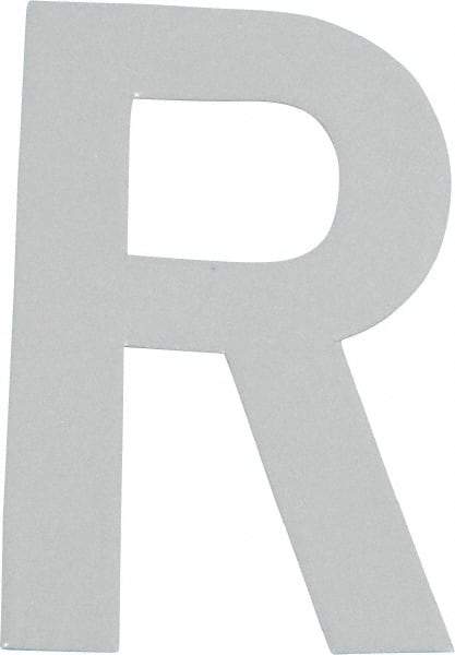 Made in USA - Letter Label - Legend: R, English, White - USA Tool & Supply