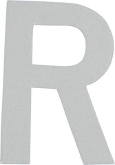 Made in USA - Letter Label - Legend: R, English, White - USA Tool & Supply